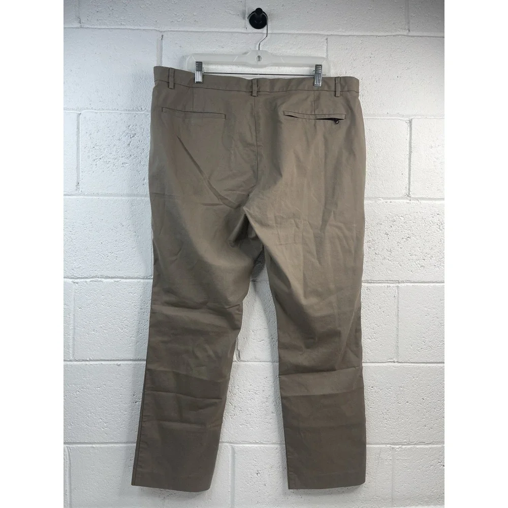 BONOBOS Men's Athletic 3XDRY Slim Fit  Chino Stretch Tan Pants‎ Size 38/30